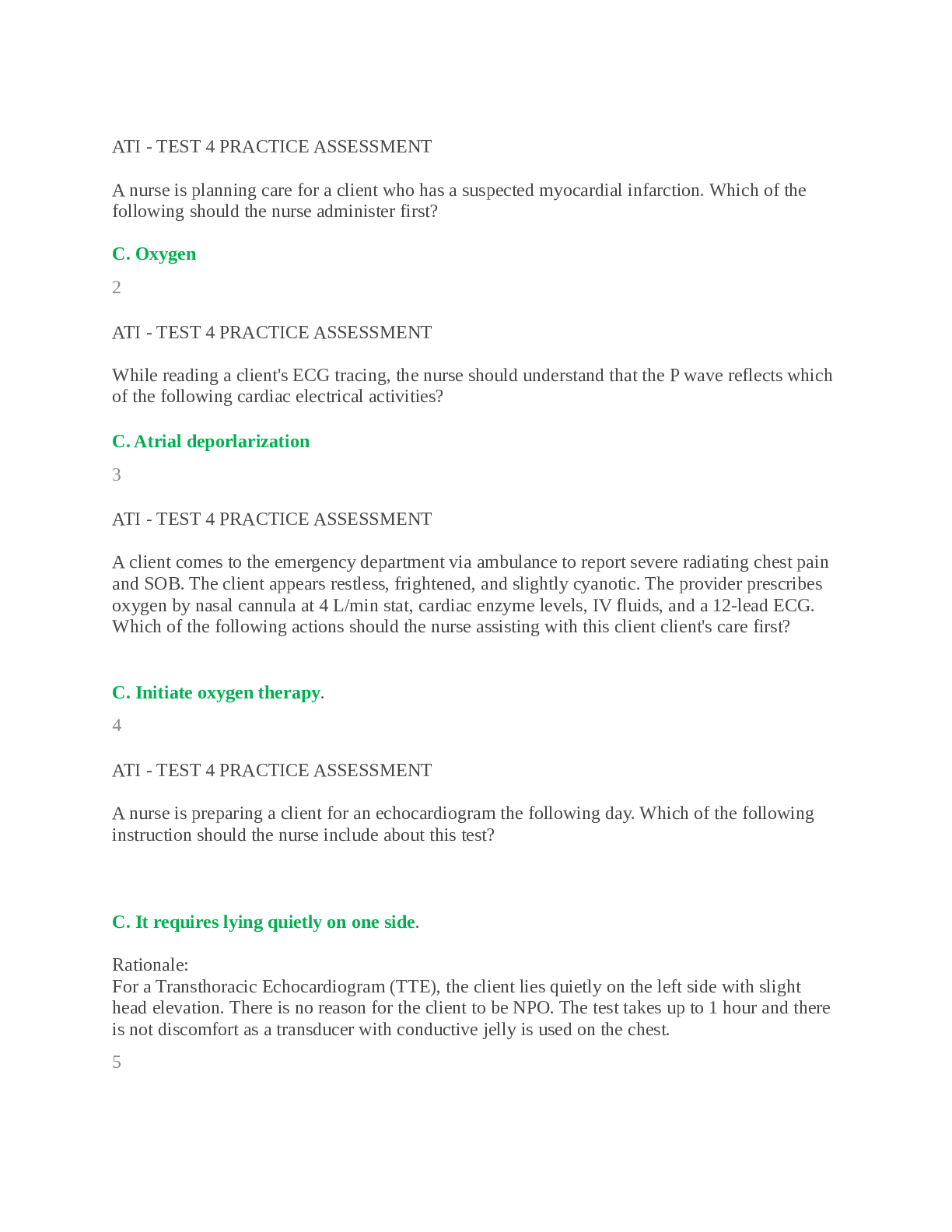 Preview of ADULT HEAL NR324 Midterms study